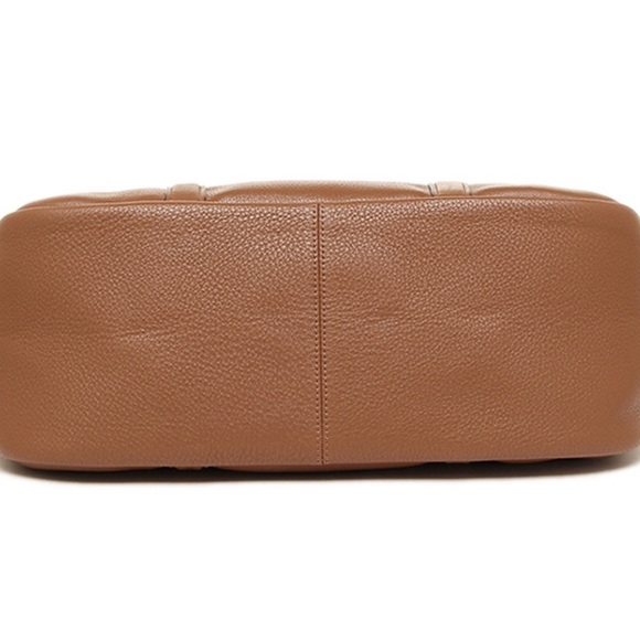 CENTRAL SATCHEL IN PEBBLE LEATHER - Picture 2 of 5